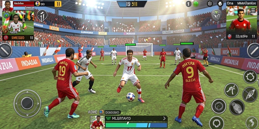 Tantangan seru di setiap level permainan.