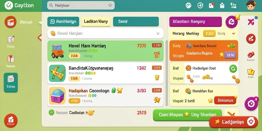 Sistem rewards yang memotivasi pemain untuk bersaing.