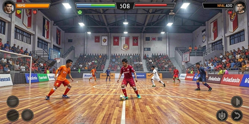 Grafis yang cerah dan menarik perhatian.