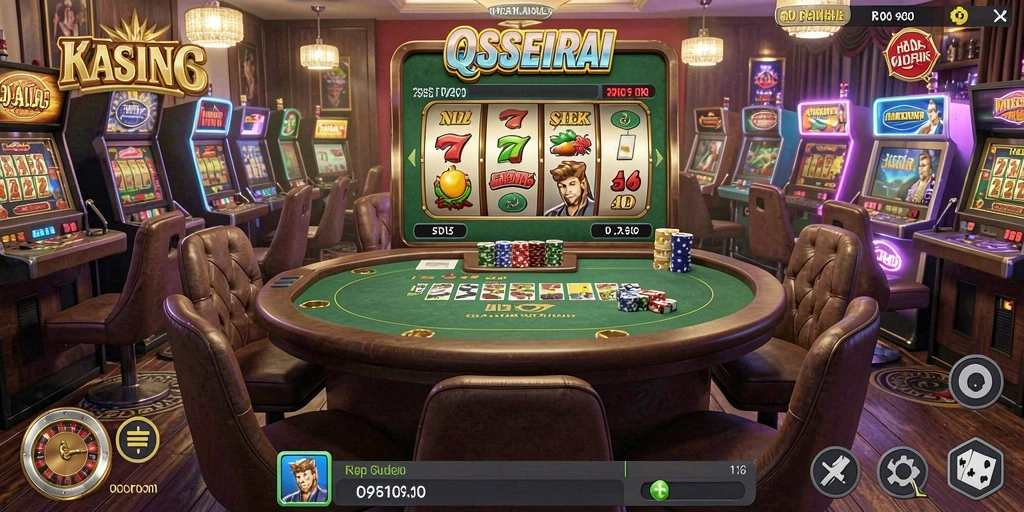 Tampilan fitur multiplayer yang kompetitif.